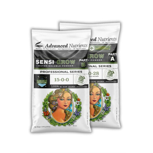 Advanced Nutrients WSP Sensi Grow A-B Pro 10 Kg Toz Bitki Besini