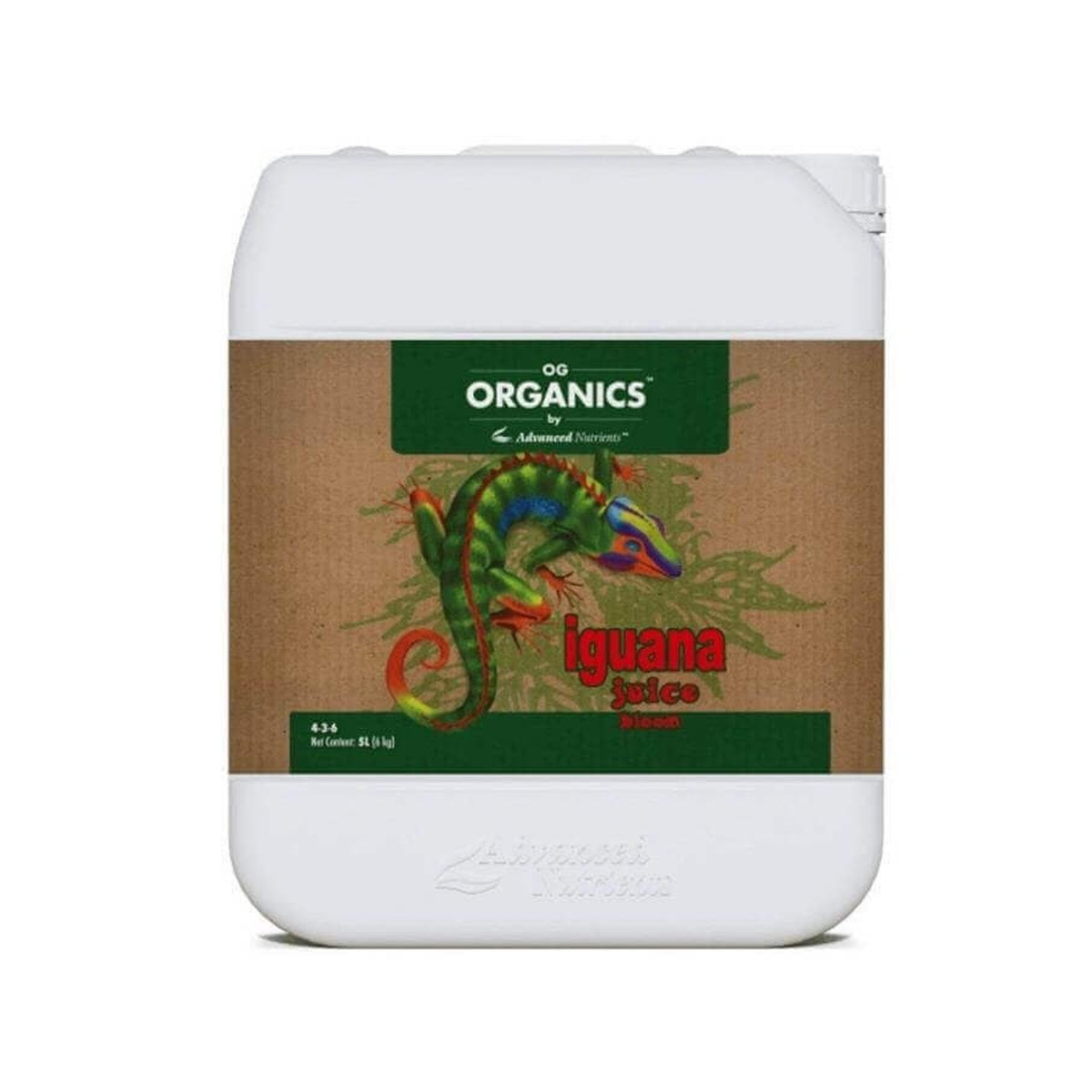 Advanced Nutrients OG Organics İguana Juice Bloom 5 Litre Bitki Besini