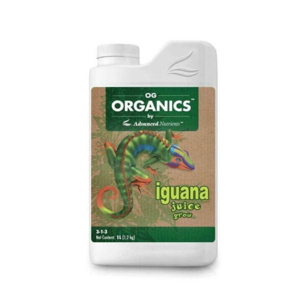 Advanced Nutrients OG Organics İguana Juice Grow 1 Litre Bitki Besini