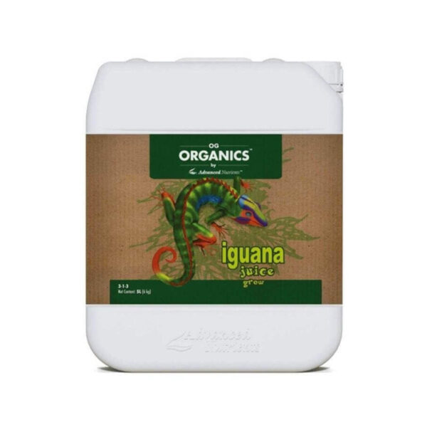 Advanced Nutrients OG Organics İguana Juice Grow 5 Litre Bitki Besini