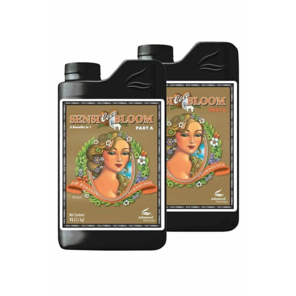 Advanced Nutrients Sensi Coco Bloom Part A-B PH Perfect 1 Litre Bitki Besini