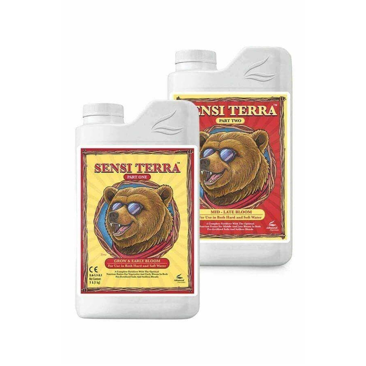 Advanced Nutrients Sensi Terra Part One Part Two Series 1 Litre Bitki Besini