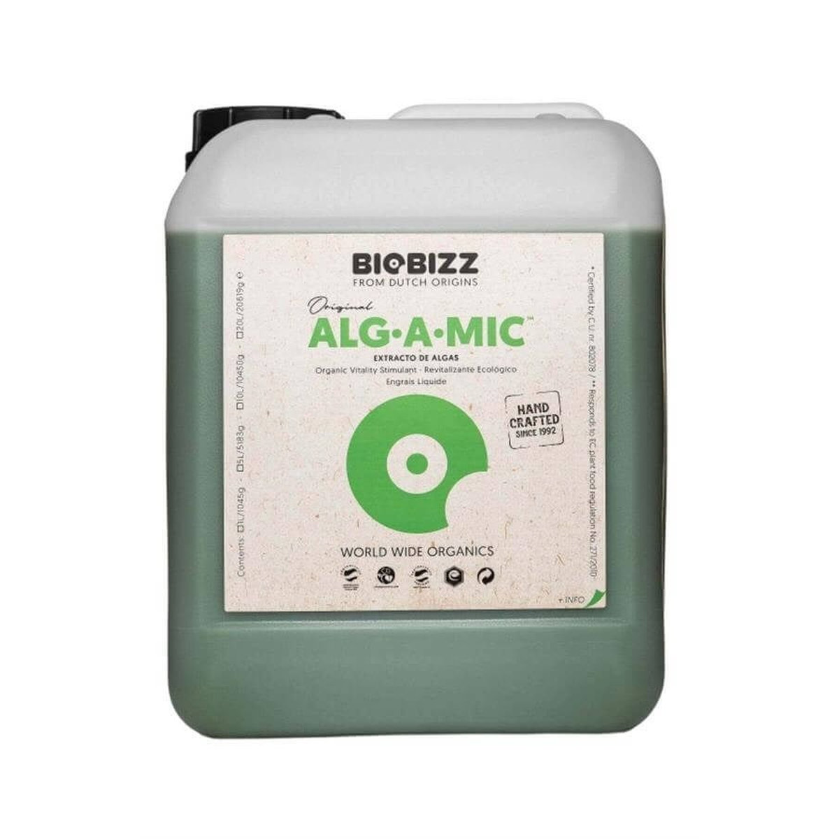 Biobizz Alg A Mic 5 Litre Bitki Besini