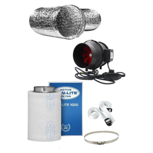 1100 M3 Can Lite Karbon Filtre Eco Fan Seti