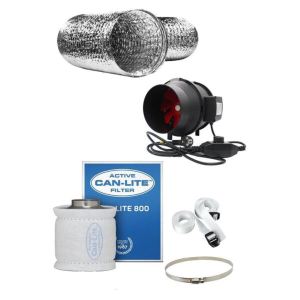 880 M3 Can Lite Karbon Filtre Eco Fan Seti