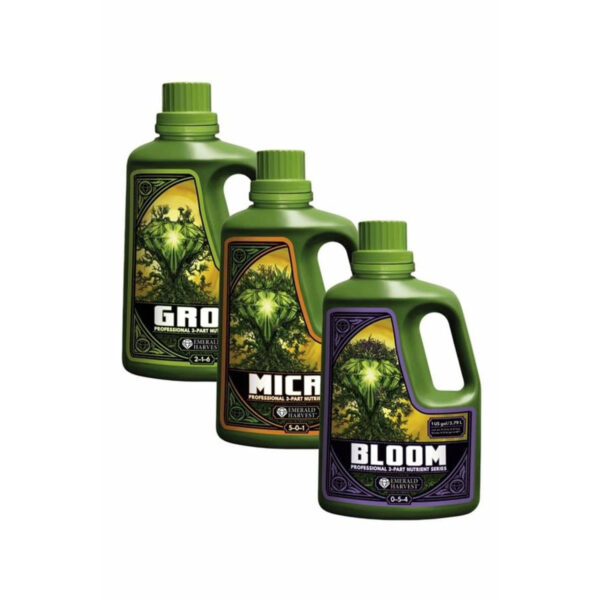 Emerald Harvest Grow Micro Bloom 3.79 Litre Temel Bitki Besini