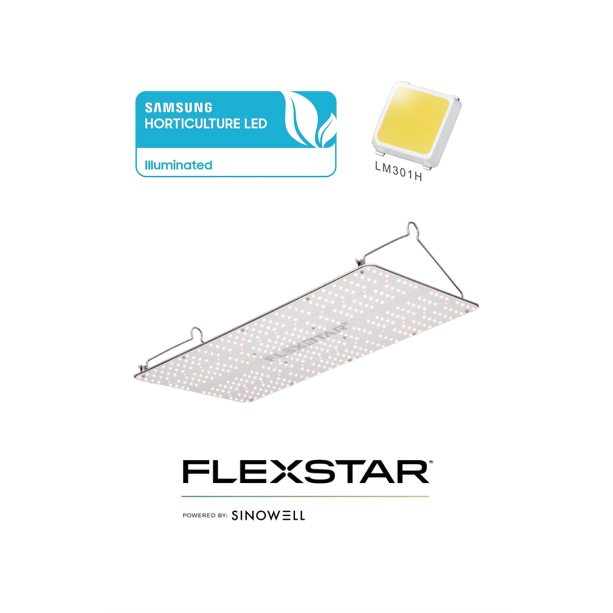 Flexstar 240W Samsung LM301H Quantum Board LED