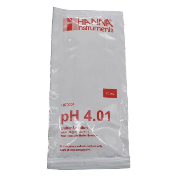 Hanna PH 4.01 Kalibrasyon Sıvısı 20 Ml