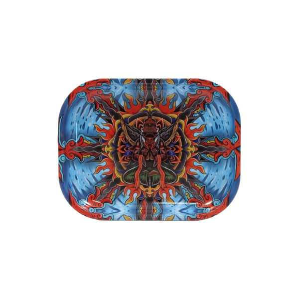 Küçük Metal Tepsi  Mandala Trance