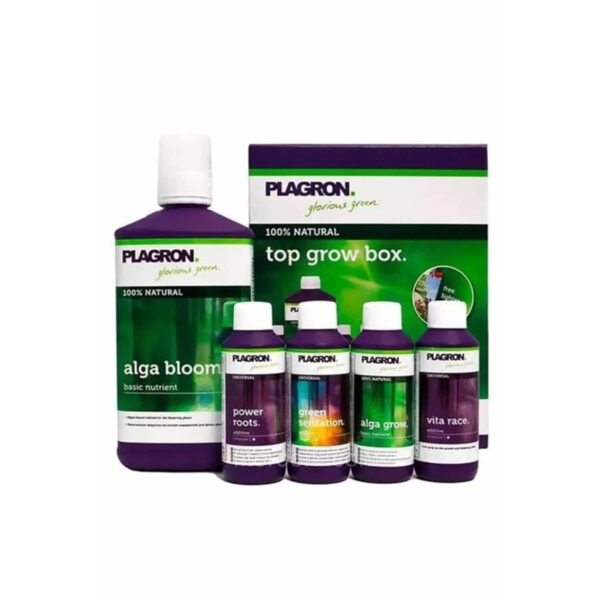 Plagron Top Grow Box Organic Starter Kit Bitki Besin Seti