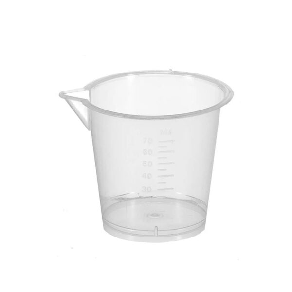Plastik Sıvı Ölçüm Kabı 70 Ml