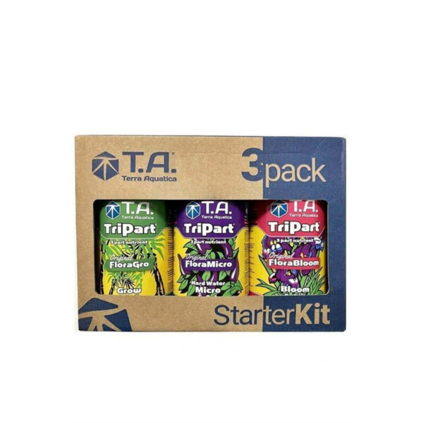 Terra Aquatica Flora Tripart Starter Kit (Hard Water) Bitki Besin Seti