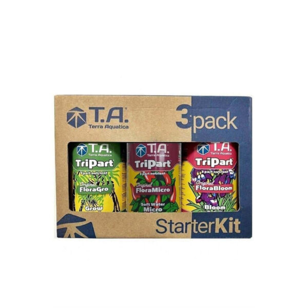 Terra Aquatica Flora Tripart Starter Kit (Soft Water) Bitki Besin Seti
