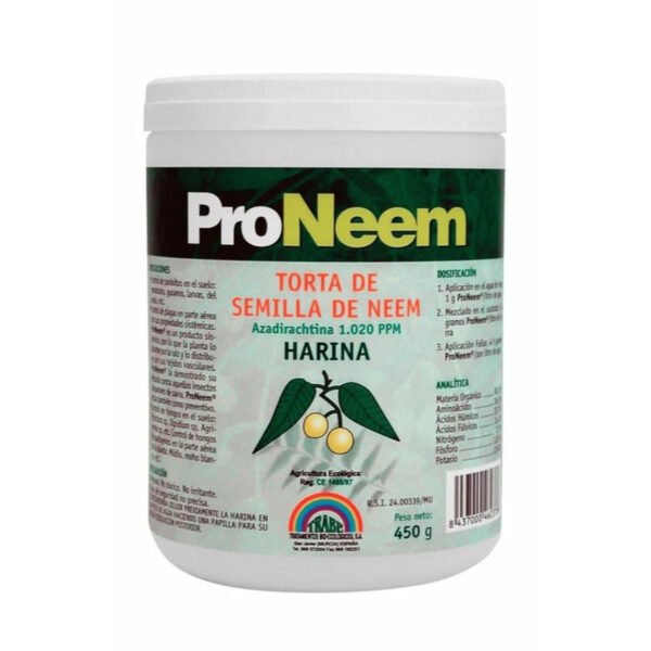 Trabe Proneem Torta De Neem 450 G Bitkiler İçin Organik Böcek Küf Ve Mantar İlaçı