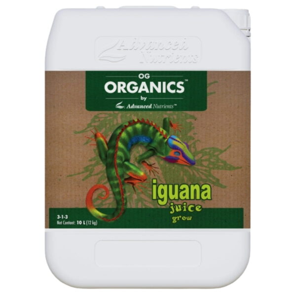 Advanced Nutrients OG Organics iguana Juice Grow 10 Litre