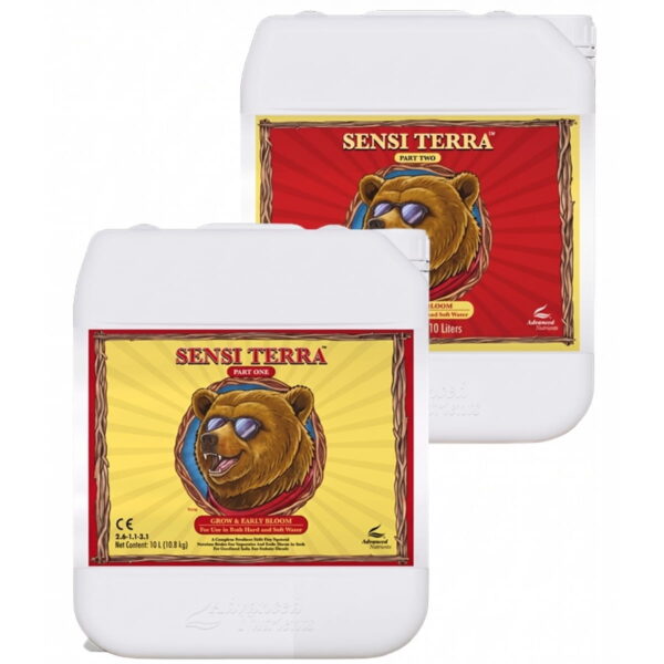 Advanced Nutrients Sensi Terra Part One Part Two Series 10 Litre